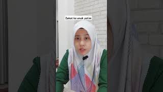 Zakat ke anak yatim zakat ibadah amalan dakwahislam [upl. by Shelah]