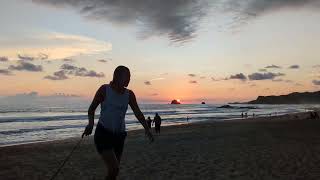 Zipolite Time Lapse Sunset  29 Oct 2024 [upl. by Isbel]