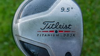 2003 Titleist 983K Driver  The Vintage Golfer [upl. by Mayram]