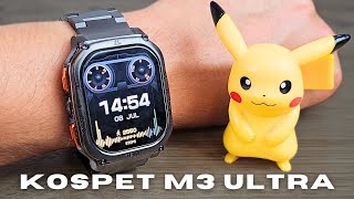 KOSPET M3 ULTRA recensione smartwatch Rugged con GPS e AMOLED [upl. by Noraf193]