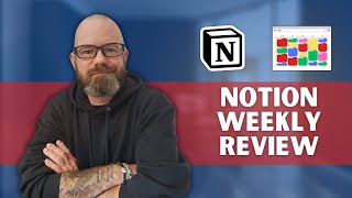 How I use Notion To Do A Weekly Review [upl. by Stich128]