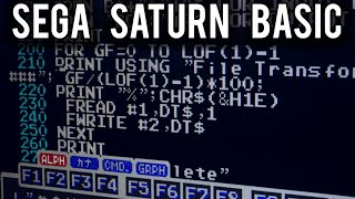 The BASIC programming language and how it ended up on the Sega Saturn  MVG [upl. by Atteynek]