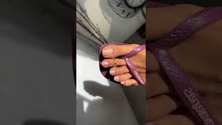 Beautiful Rings For Feet 👣👣👣 nailart feet pedicure viralvideo [upl. by Alakcim]