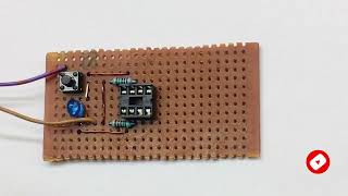 How to make optocoupler tester at home  Simple electronic project [upl. by Sadonia]