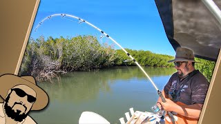 McArthur River Fishing for Barramundi [upl. by Hteb116]