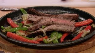 Sizzling Steak Fajitas with Tequila Marinade [upl. by Anomar]