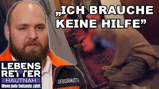 Ärger und Trotz Patient will nicht ins Krankenhaus  Lebensretter hautnah  SAT1 [upl. by Anelhtak628]