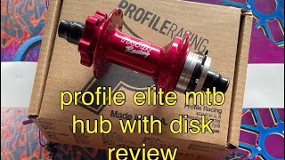 profile racing elite mtb hub  review by philippines for dj mtb street mtb cruiser 26er 29er hub [upl. by Andre]