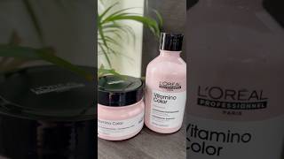 L’Oréal professional vitamino colour shampoo and maskshampoohairmasklorealprofessional haircare [upl. by Obie]