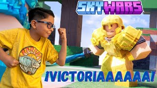 PRIMERA VICTORIA EN SKYWARS ROBLOX  GAMEPLAY [upl. by Hendricks]