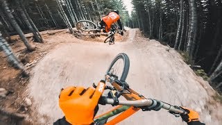 POV Run in Whistler with Remy Metailler amp Tomas Lemoine [upl. by Eicnan444]