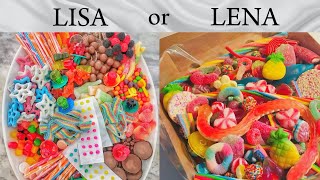 LISA OR LENA 💗 CANDY amp RANDOM SWEETS EDITION🍦🍭🍫 3 [upl. by Yuri]