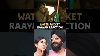 These two are made for each other😂❤️ raayan waterpacketsong reaction [upl. by Dibbell]