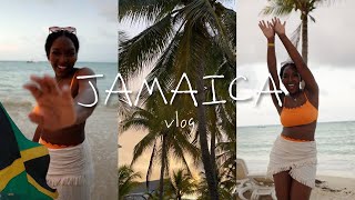 JAMAICA VLOG  Ocho Rios 🌴🇯🇲🌴  bamboo rafting beach parties sunsets [upl. by Nyliuqcaj]