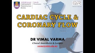 QR ANAESTHESIA  PHYSIO  CVS  CARDIAC CYCLE amp CORONARY FLOW [upl. by Ybrek272]