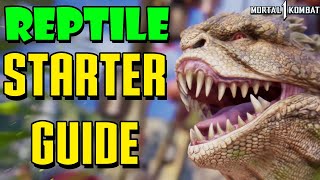 Reptile Ultimate Starter Guide  Mortal Kombat 1 [upl. by Ogren]