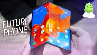 Huawei Mate X handson This foldable phone is from the FUTURE [upl. by Kiele]