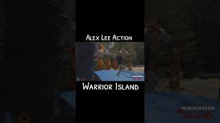 Alex Lee WARRIOR ISLAND Action Fights [upl. by Nahem]