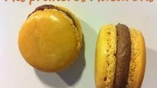 Receta Macarrones Macarons  Silvana Cocina Y Manualidades [upl. by Ellenaej]