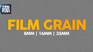 FILM GRAIN Overlay with SOUND EFFECT [upl. by Adym392]