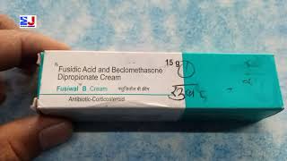 Fusiwal B Cream  Fusidic Acid amp Beclomethasone Dipropionate Cream uses side effects Review Hindi [upl. by Robet]