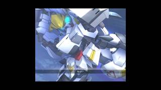 Graze Ein vs Gundam Barbatos 6th Form  Ironblooded Orphans  SD Gundam G Generation Cross Rays [upl. by Brown]