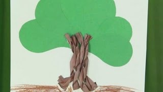 how to make paper trees [upl. by Gentilis]