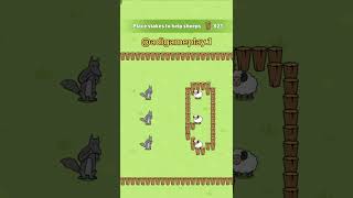 Protect Sheep 🐑 game Android  IOS funny games shorts funnygame [upl. by Awahsoj]