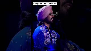 Best Depiction Of Singles Be Like By Satinder Sartaaj shorts sartaajlive satindersartaj [upl. by Ahsiakal]