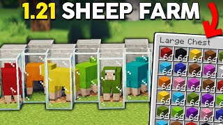 BEST 121 AFK SHEEP FARM JAVA  BEDROCK [upl. by Noeruat]