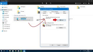 Check Error in Local Disk  in windows [upl. by Htebi]