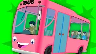 The Wheels On The Bus  Nursery Rhymes  Songs For Kids  Baby Videos [upl. by Anilecram]