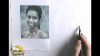 How to Draw People  Beginner Art Lesson real time video part 1 of 4 [upl. by Andersen]