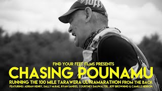 Running the Tarawera 100 mile Ultra Marathon from the back CHASING POUNAMU Running Documentary [upl. by Ayekam]