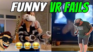 Best VR Fails amp Wins [upl. by Audrye]