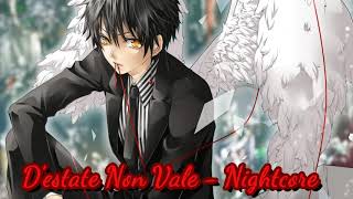 Fred De Palma ft Ana Mena  Destate Non Vale Nightcore [upl. by Helprin]