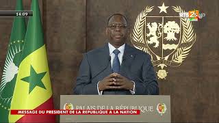 DISCOURS À LA NATION DU PRÉSIDENT MACKY SALL DU SAMEDI 3 FEVRIER 2024 [upl. by Akoek634]