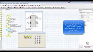 Tutorial 10 Part 1 Keypad Programming using LEDs Binary No  Flowcode برمجة الكيباد بالفلوكود [upl. by Hufnagel]