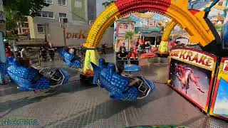 Die Krake  Markmann  onride kermis Hückelhoven 2024 [upl. by Mukerji]