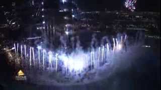 Burj Khalifa Fireworks Show and the World Greatest Dancing Fountains [upl. by My]