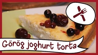 Maris konyhája  Görög joghurtos torta [upl. by Dachi]