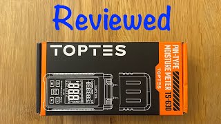 Toptes TS630 PinType Moisture Meter Review [upl. by Graaf618]