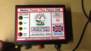 Electric Herdsman PP3000 Mains Energiser [upl. by Meriel]