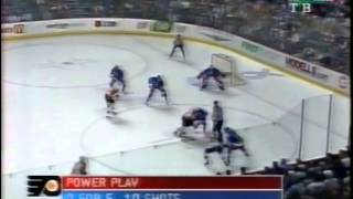 Philadelphia Flyers vs NY Rangers 13 april 2002 [upl. by Bobbe]