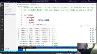 Infraestructuras G51 2024 II Clase 9 5 Docker compose II [upl. by Tingey]