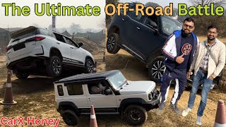 Extreme OffRoad Adventure with DCVExpeditions 🔥Jimny Scorpio N Fortuner Thar Perform very well [upl. by Brena662]