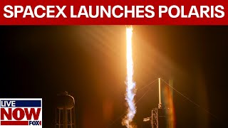 WATCH SpaceX launches Polaris Dawn astronauts  LiveNOW from FOX [upl. by Yruj]