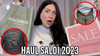 HAUL SALDI vestiti indossati 🛍 Zara Bershka Stradivarius Pull amp Bear [upl. by Niltak]