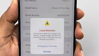 Liquid detected in iPhone 15 pro max  Is iPhone 15 Pro Max is water resistant [upl. by Tak830]