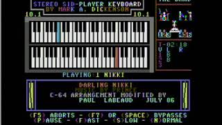 Prince quotDarling Nikkiquot Commodore 64 Stereo Sid Player Keyboard [upl. by Heise]